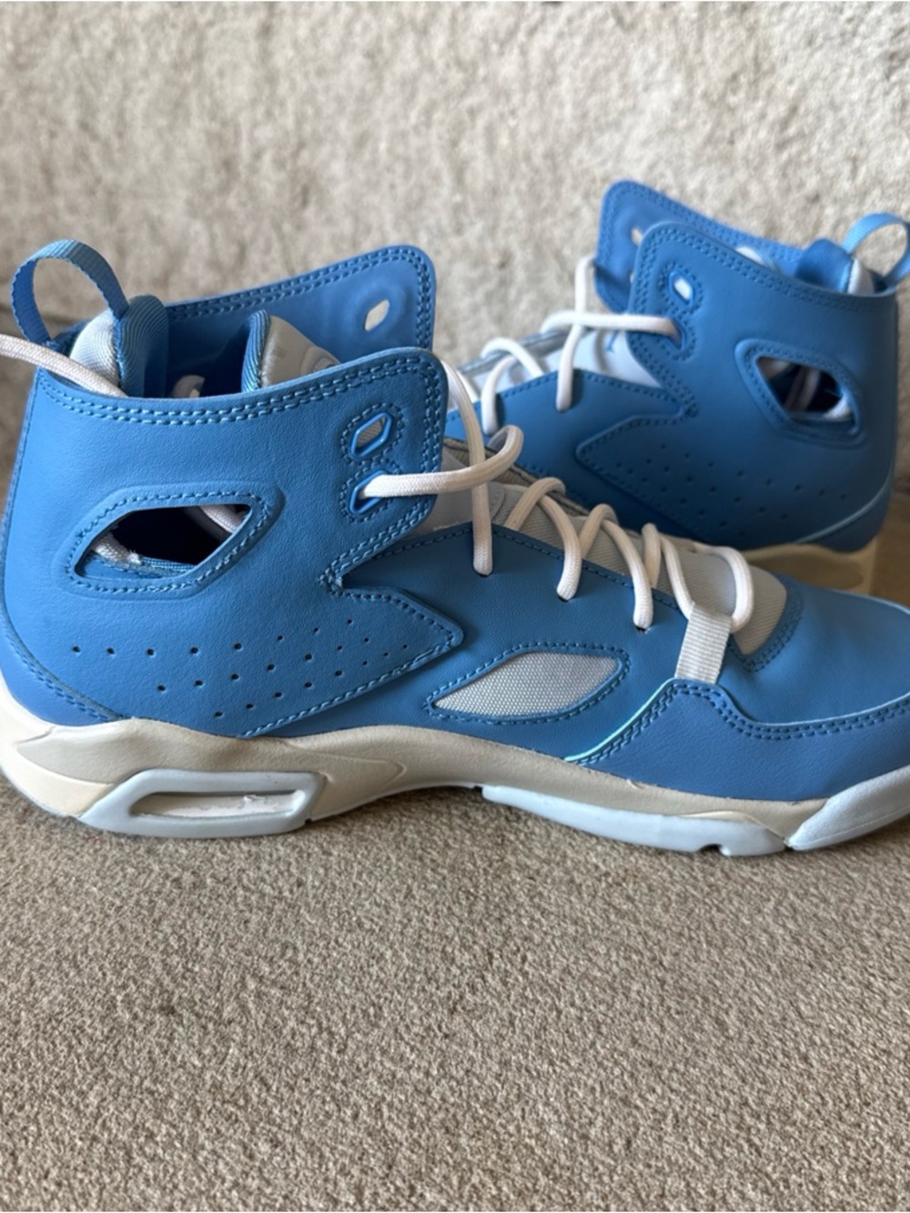 Nike Air Jordan Flight Club ‘91 Legend Blue sneakers Size 5Y New & Unused - Picture 7 of 7